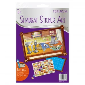 SA-8000 Shabbat Sticker Art