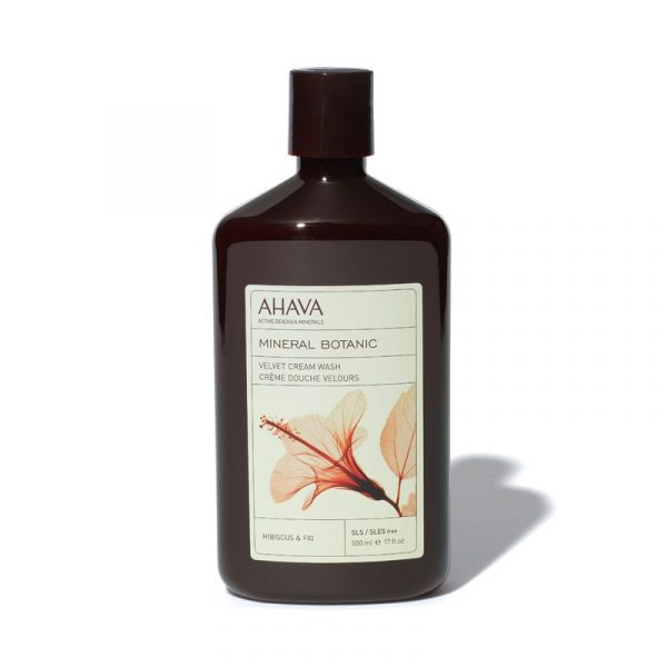 creme-douche-hibiscus-figue-500-ml123 MINERAL BOTANIC CRÈME LAVANTE VELOURS HIBISCUS FIGUE, 500ML