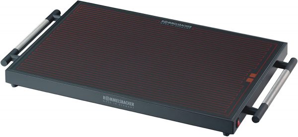 Plaque chauffante Plata pour shabbat en verre securit