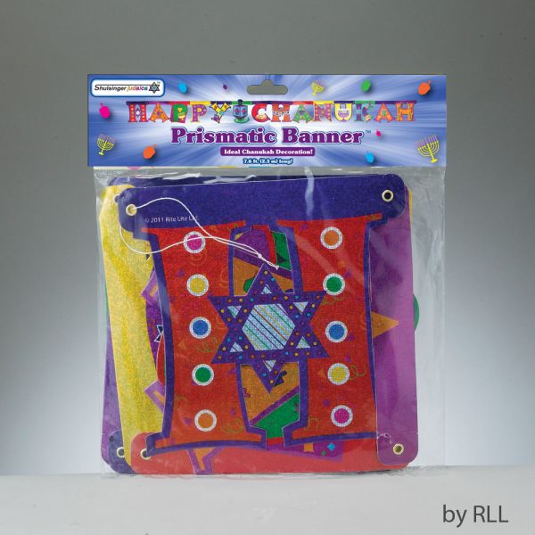 BANNIÈRE COULEURS HAPPY HANOUKA