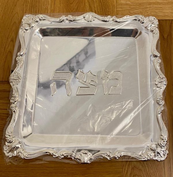 Plat à Matza chromé