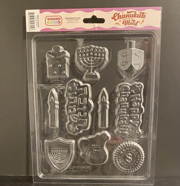 Moule à chocolat Hanoukka - Formes variées