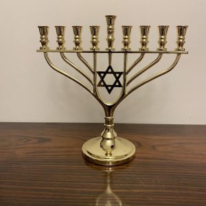 IMG_2528 Hanoukia Métal Maguen David Doré