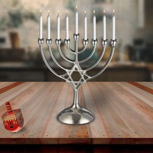 Hanoukia Métal Maguen David