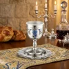 Verre à kidouch chromé