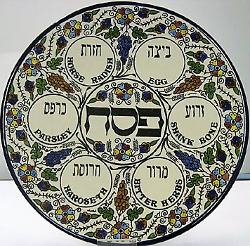 Plateau pour le Seder de Pessah Arménien PM