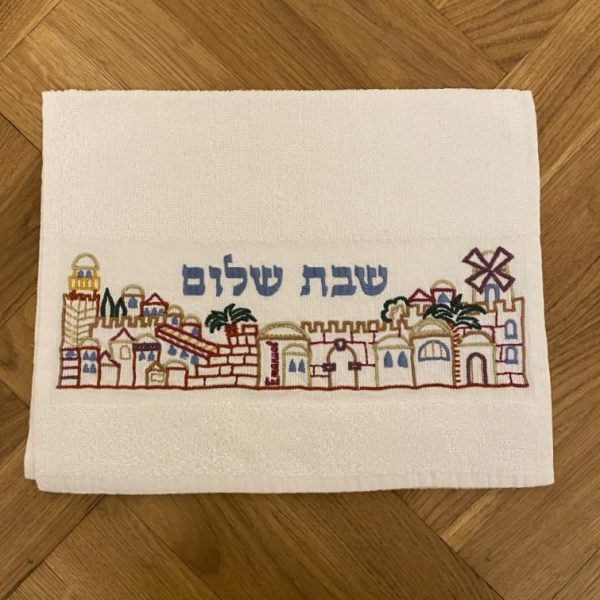 Serviette " Shabbat Shalom"