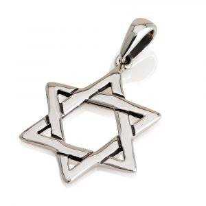 pendentif  Maguen David   argent 