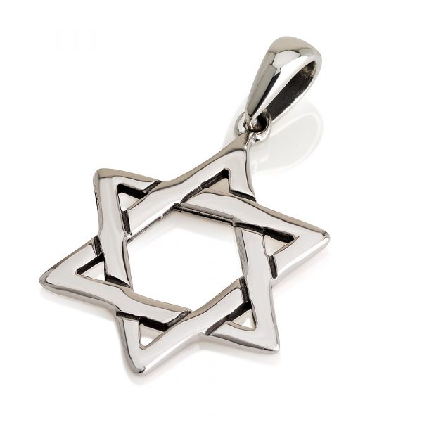 pendentif  Maguen David   argent 