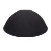 Kippa tissus noire en Terylene