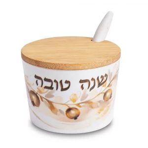 Pot pour le Miel en fibre de Bambou