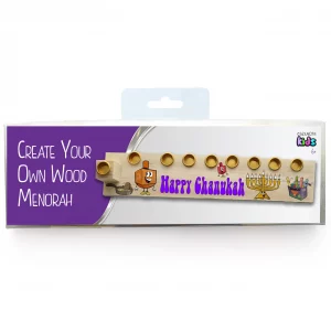 CM-2001 Créez votre propre hanoukia en bois