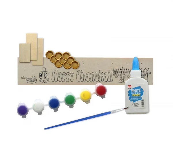 Créez votre propre hanoukia en bois