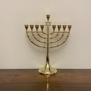 IMG_5929 Hanoukia Métal Doré Maguen David