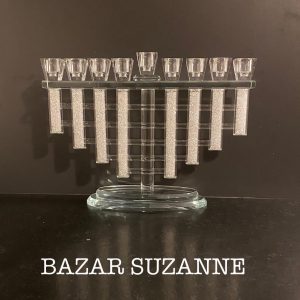 hanoukia tube Hanoukia en cristal