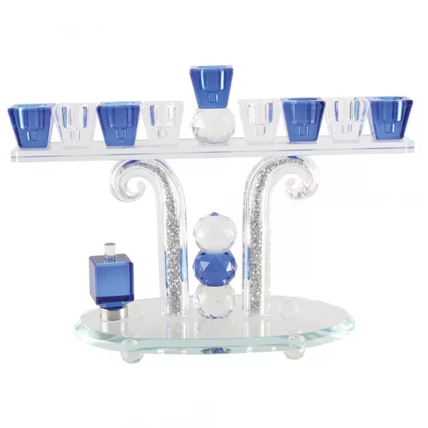 Hanoukia en Verre toupies