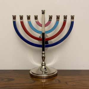 multicolore Hanoukia métal multicolore