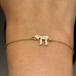 Bracelet Hai Plaqué Or