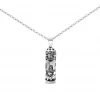 Pendentif Mezouza et Chaine en Argent Haï