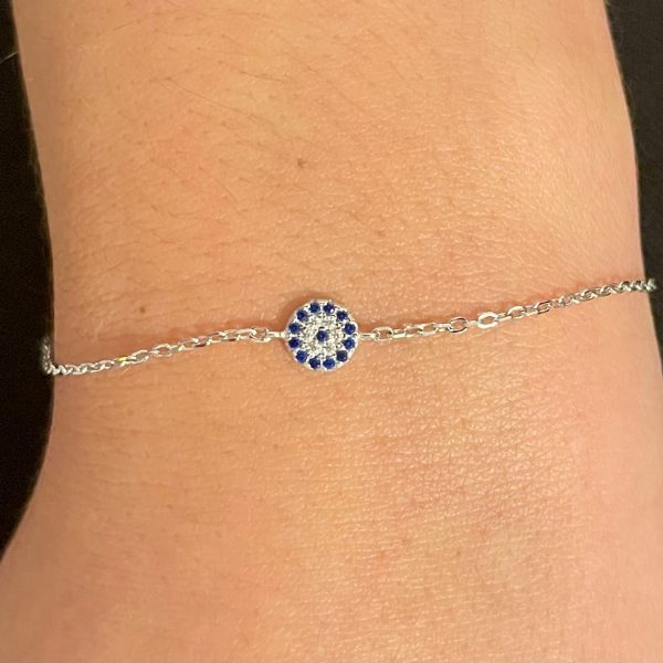 Bracelet œil Argent