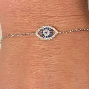 Bracelet œil Argent
