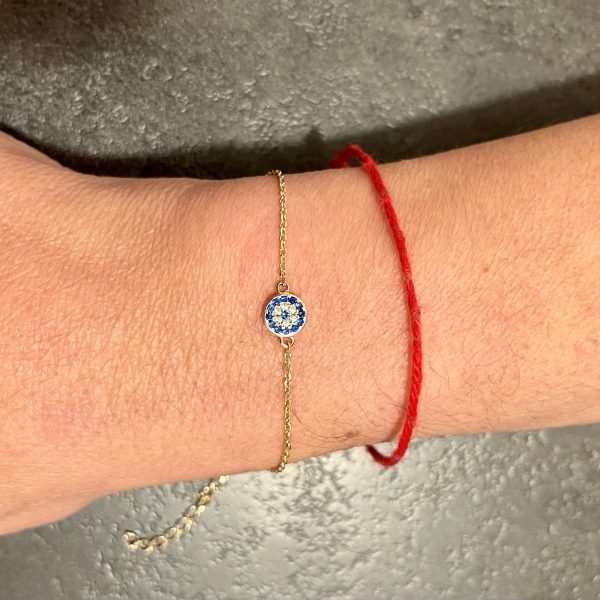 Bracelet œil Plaqué Or