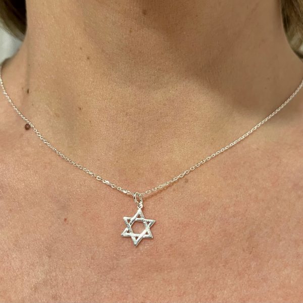 Collier Maguen David Argent