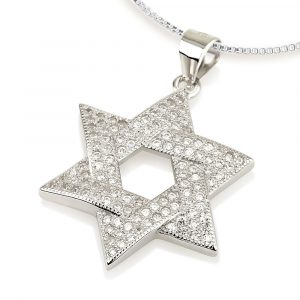 Pendentif Maguen David en argent