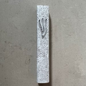 IMG_6276 Mezouza Polyrésine imitation pierre 12 cm