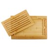 Plateau pour Shabbat en Bois avec couteau et ramasse miettes