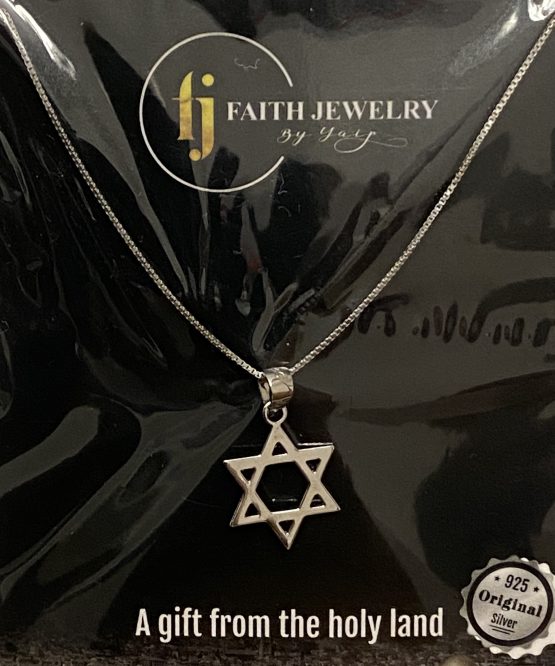 Collier et pendentif Maguen David en Argent