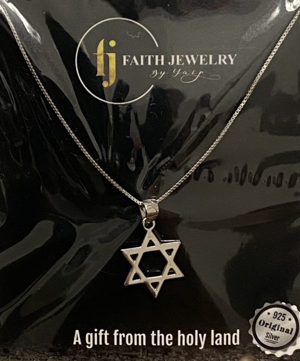 IMG_7692 Collier et pendentif Maguen David en Argent