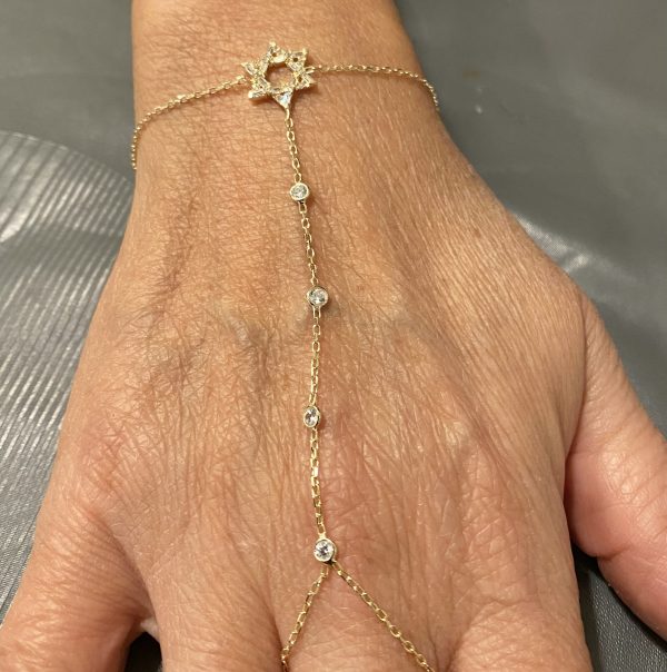 IMG_8308 Bijou de main Étoile de David Plaqué Or