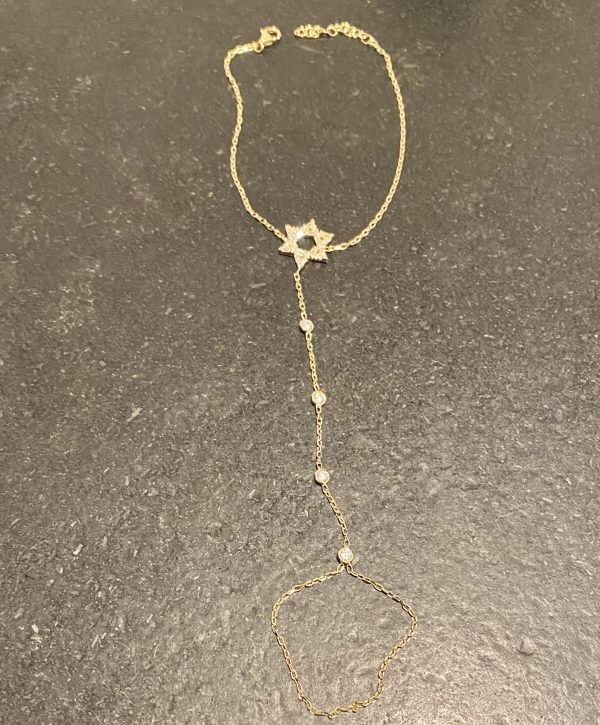 IMG_8309 Bijou de main Étoile de David Plaqué Or