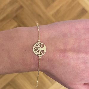 Bracelet Arbre de Vie Plaqué Or  GM