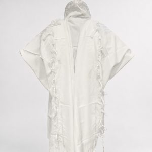 Talith Coton Blanc