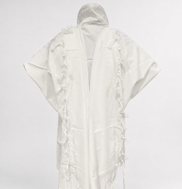 Talith Coton Blanc