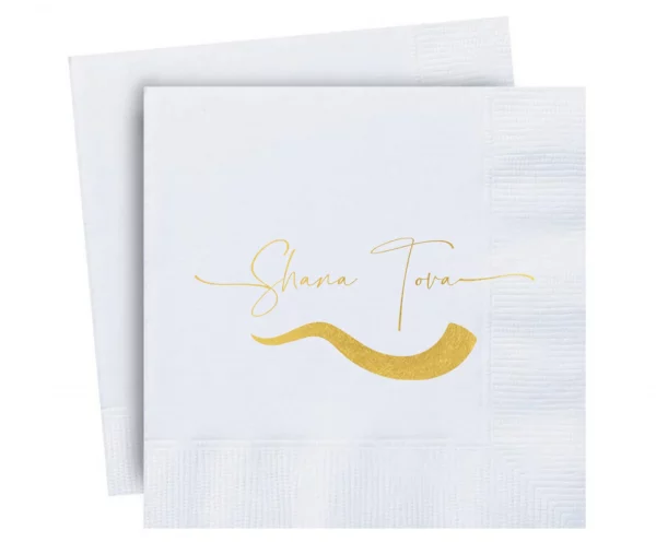lot de 20 serviettes de Roch Hachana