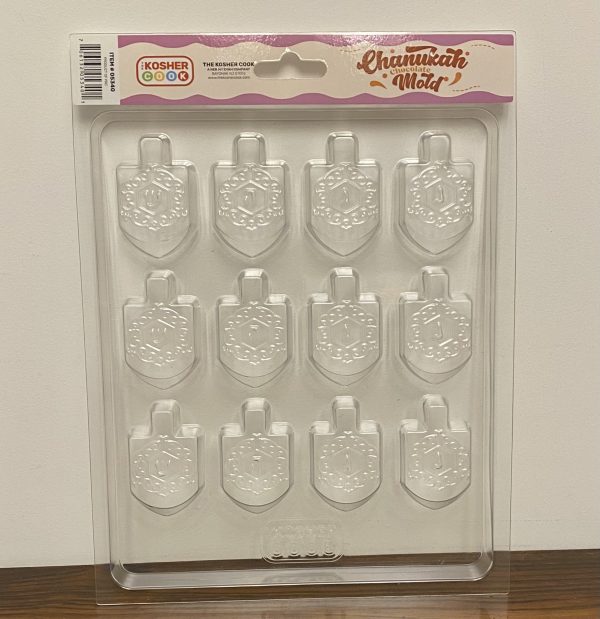 Moule à chocolat Hanoukka Toupies Dreidels