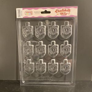 IMG_8031 Moule à chocolat Hanoukka Toupies Dreidels