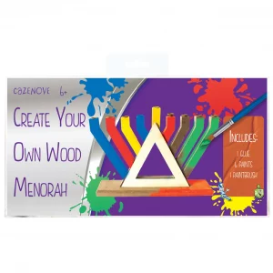 CM-2003 Créez votre propre Hanoukia en bois