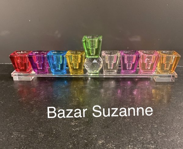 IMG_7964 Hanoukia "cristal" colorée