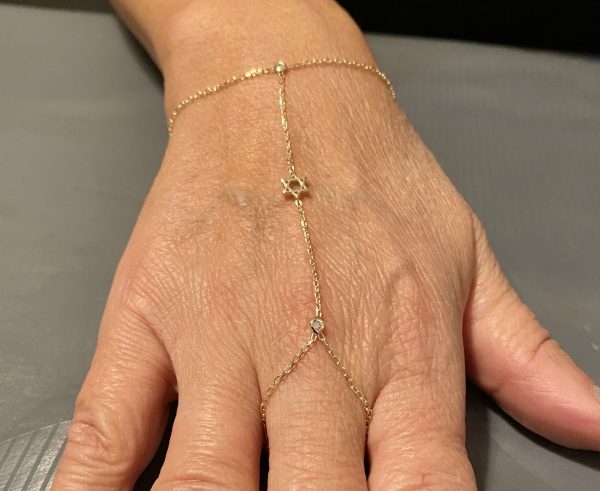 IMG_8304 Bijou de main Étoile de David Plaqué Or