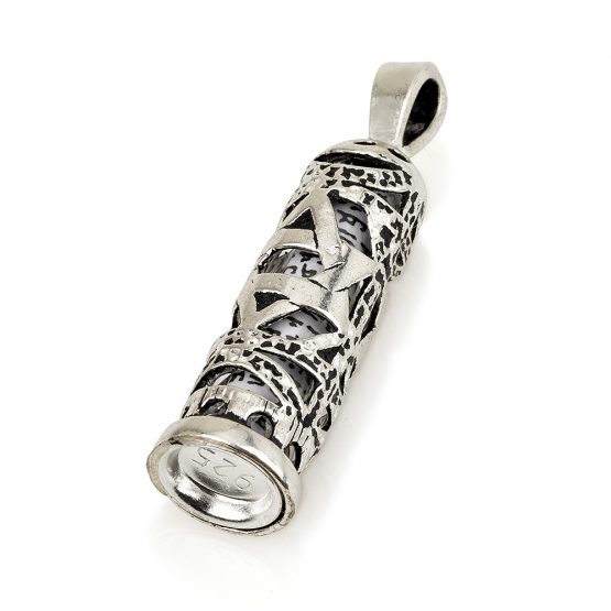 Pendentif Mezouza  en Argent 