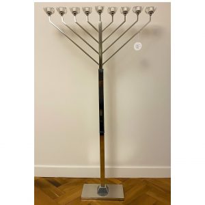 hanokia argent 1,5 m Hanoukia Métal 150 CM de Hauteur