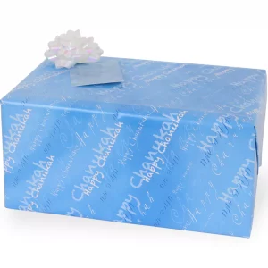 WP-1010_01 Papier cadeau de Hanoucca
