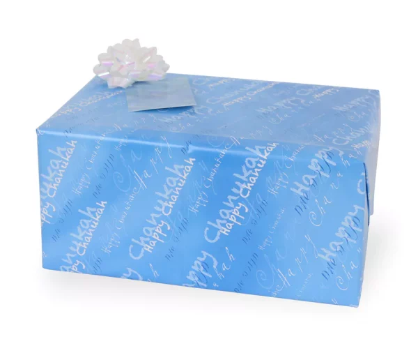 WP-1010_01 Papier cadeau de Hanoucca