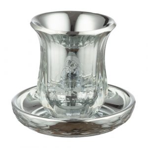 46963 Verre à Kidouch “cristal” Rabbi Meir Baal Haness