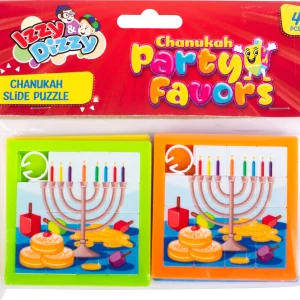 lot de 4 puzzles coulissant de Hanouka