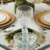 verre a kidouch cristal Boré Péri Aguéfène  בורא פרי הגפן 